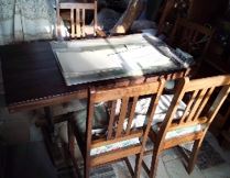 Preloved Mahogany Dining Table