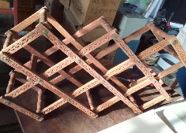 Preloved Wooden Wine Rack