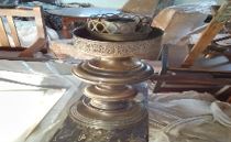 Preloved Brass Lampshade