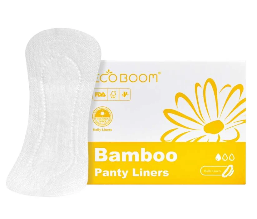 ECO BOOM Daily Liners-15cm Bamboo Panty Liners