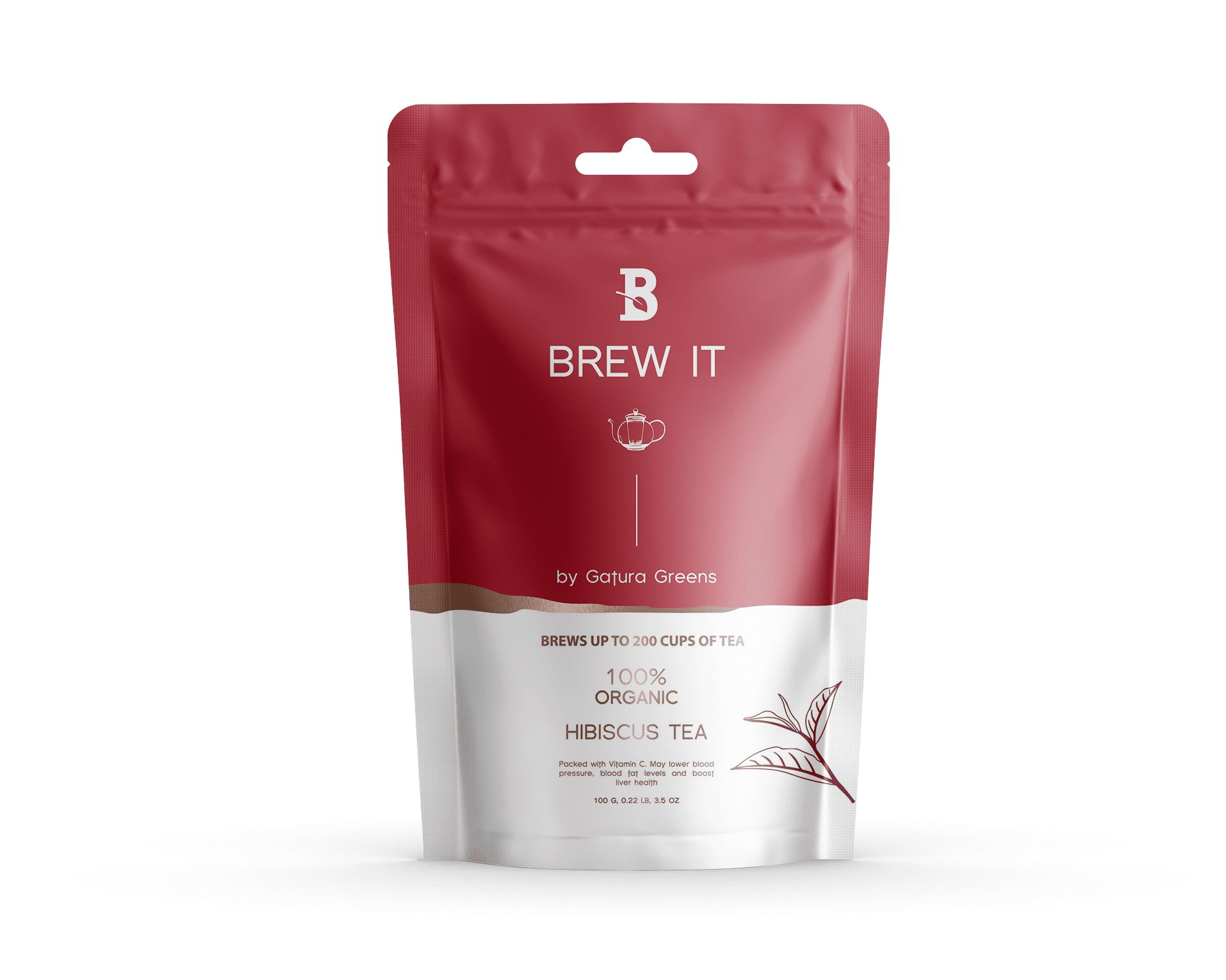 Brew It Hibiscus Red Flavoured Tea