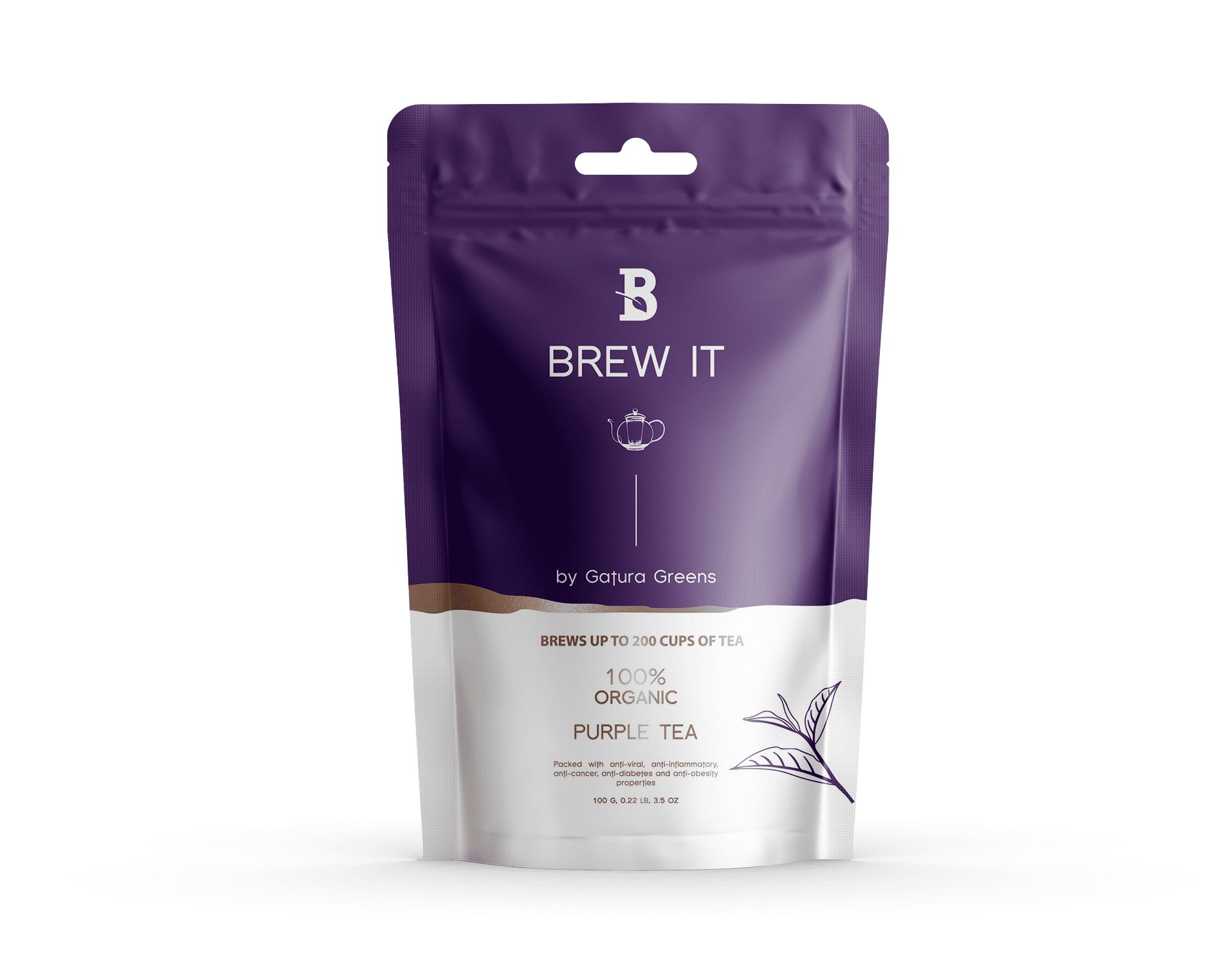 Brew It Purple Tea Flavoured Tea