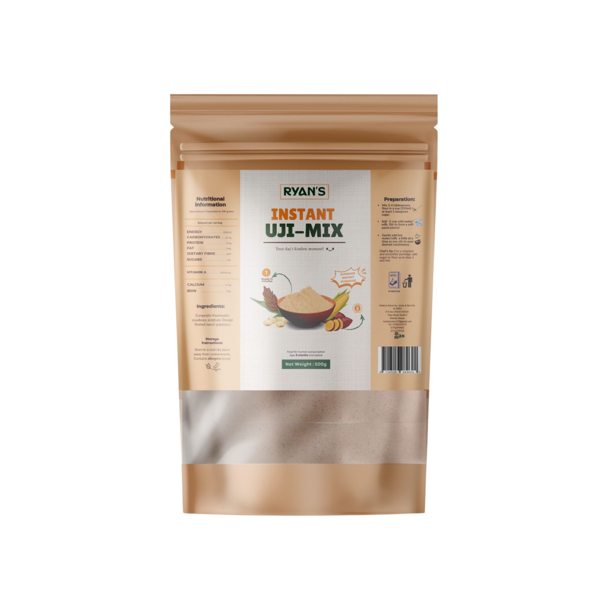Ryan’s Instant Uji-mix