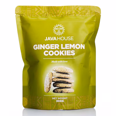 Java House Ginger Lemon Cookies