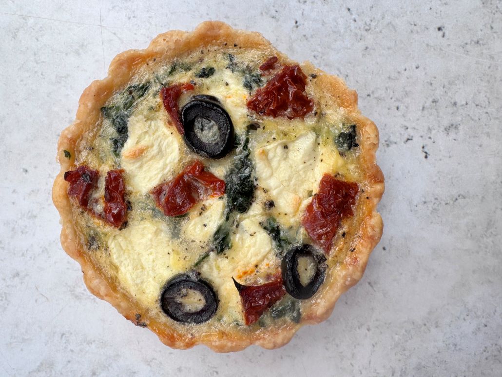 Mediterranean Quiche - Gluten Free