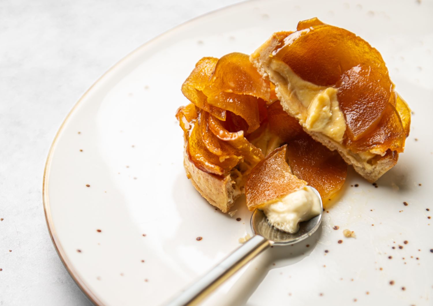 Caramelised Rose Bavarois - Gluten Free