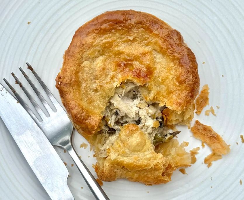 Chicken & Mushroom Pie - Gluten Free