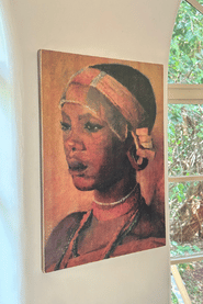 Karen Blixen's Karen Blixen's 'Portrait of Kamante', Dry Mounted