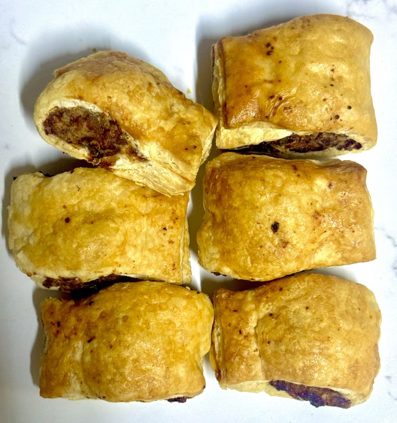 Cocktail Sausage Rolls - Gluten Free