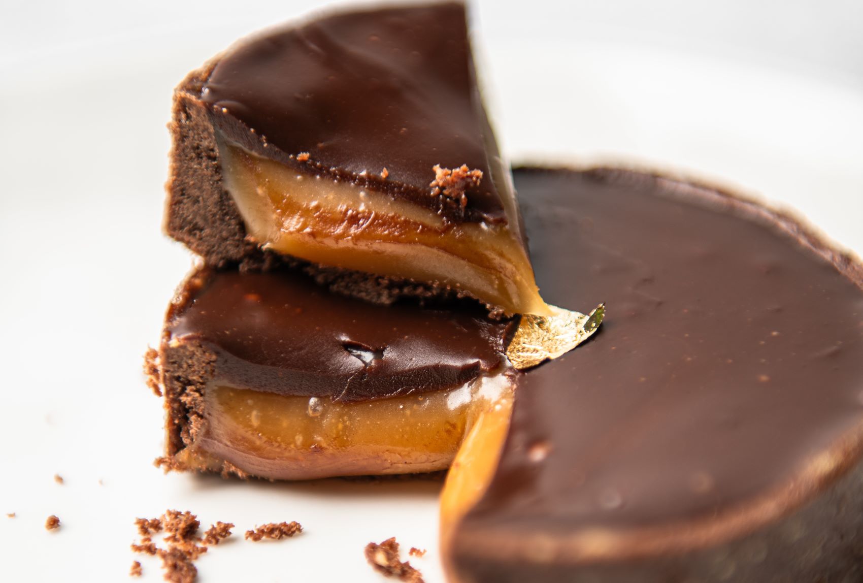 Gooey Cramel Chocolate Ganache - Gluten Free