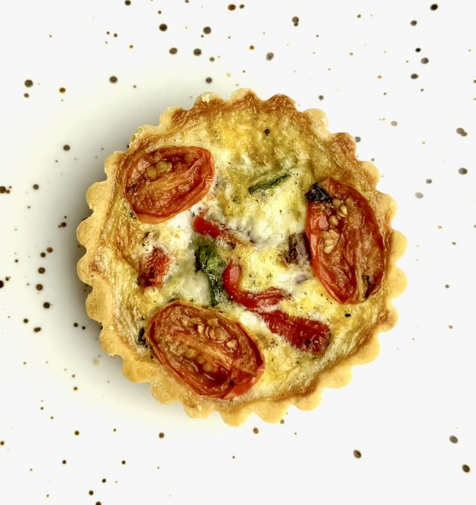 Roasted Vegetable Quiche