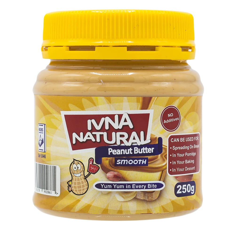 Ivna Natural Smooth Peanut Butter