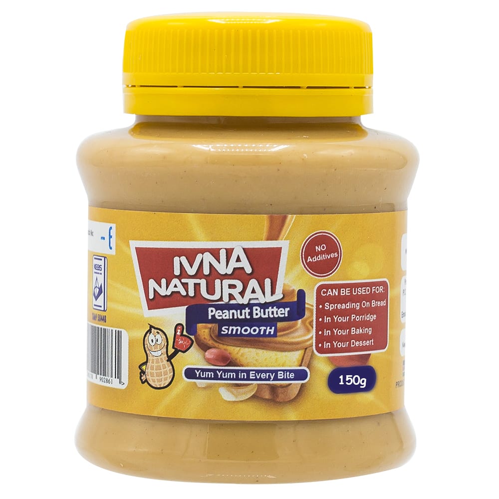 Ivna Natural Smooth Peanut Butter
