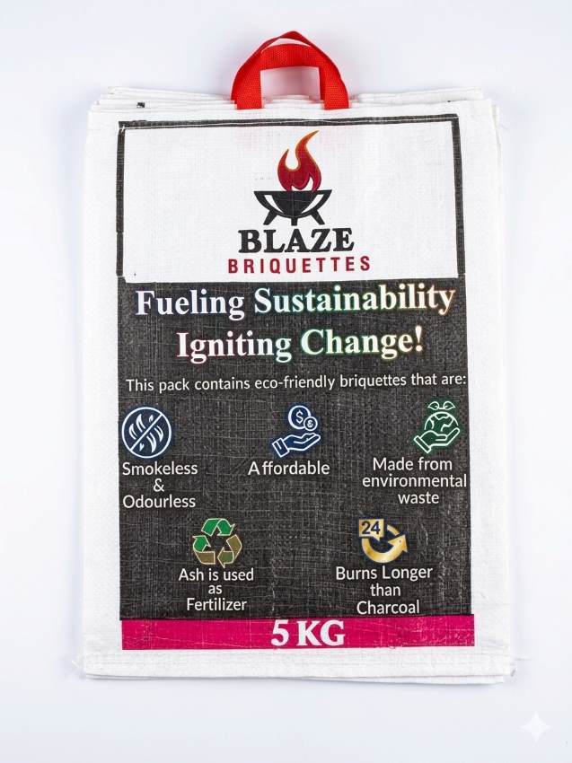 Blaze  High-Quality Eco-Friendly Small Briquettes