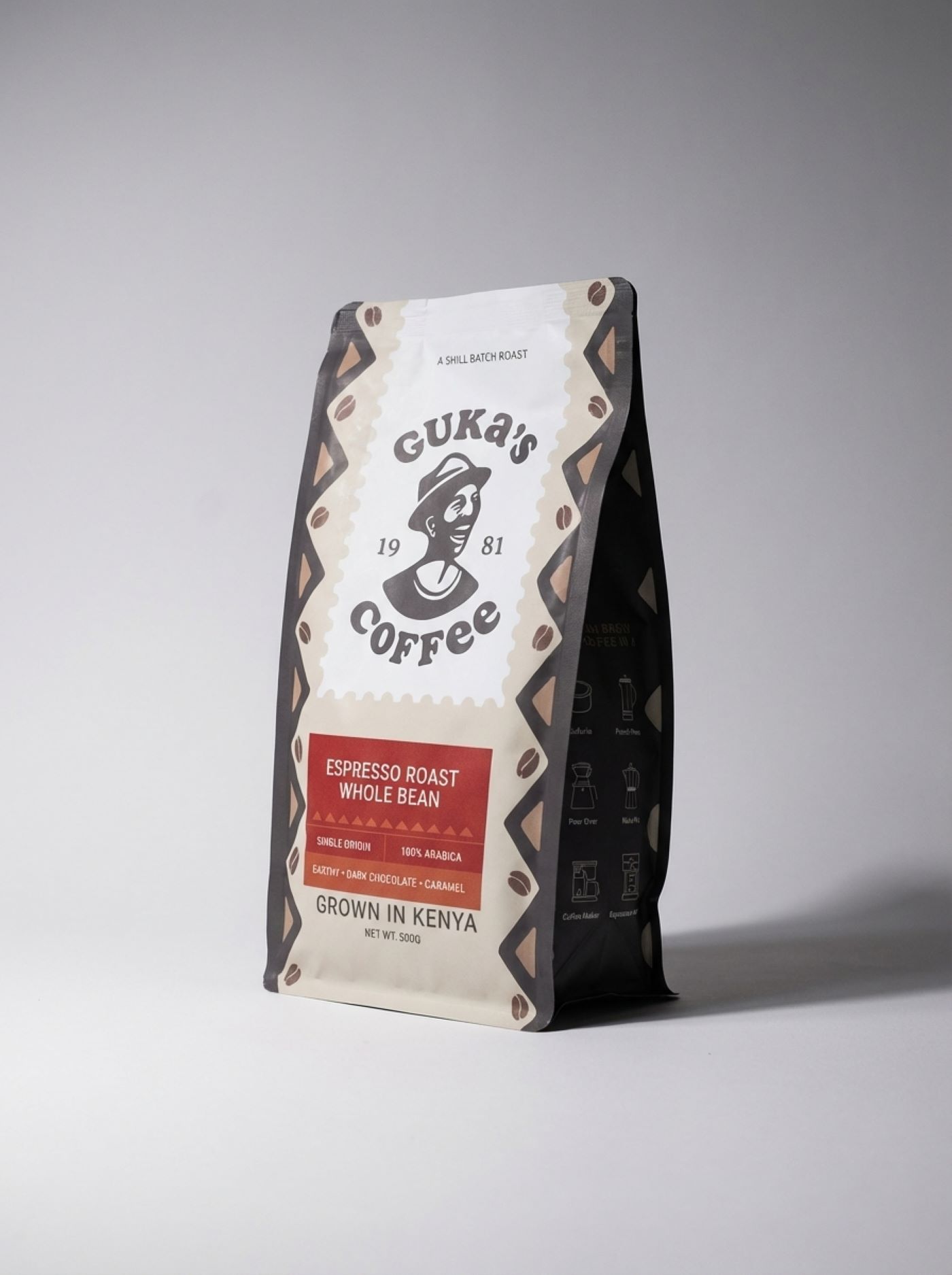 Dark Espresso Roast - Whole Bean Founder's Blend