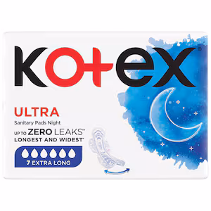 Kotex Sanitary Pads Extra Long
