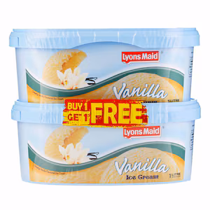 Lyons Ice Cream (Vanilla) Value Pack