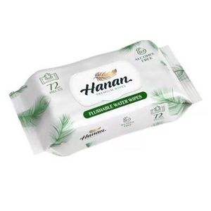 Hanan Flushable Water Wipes