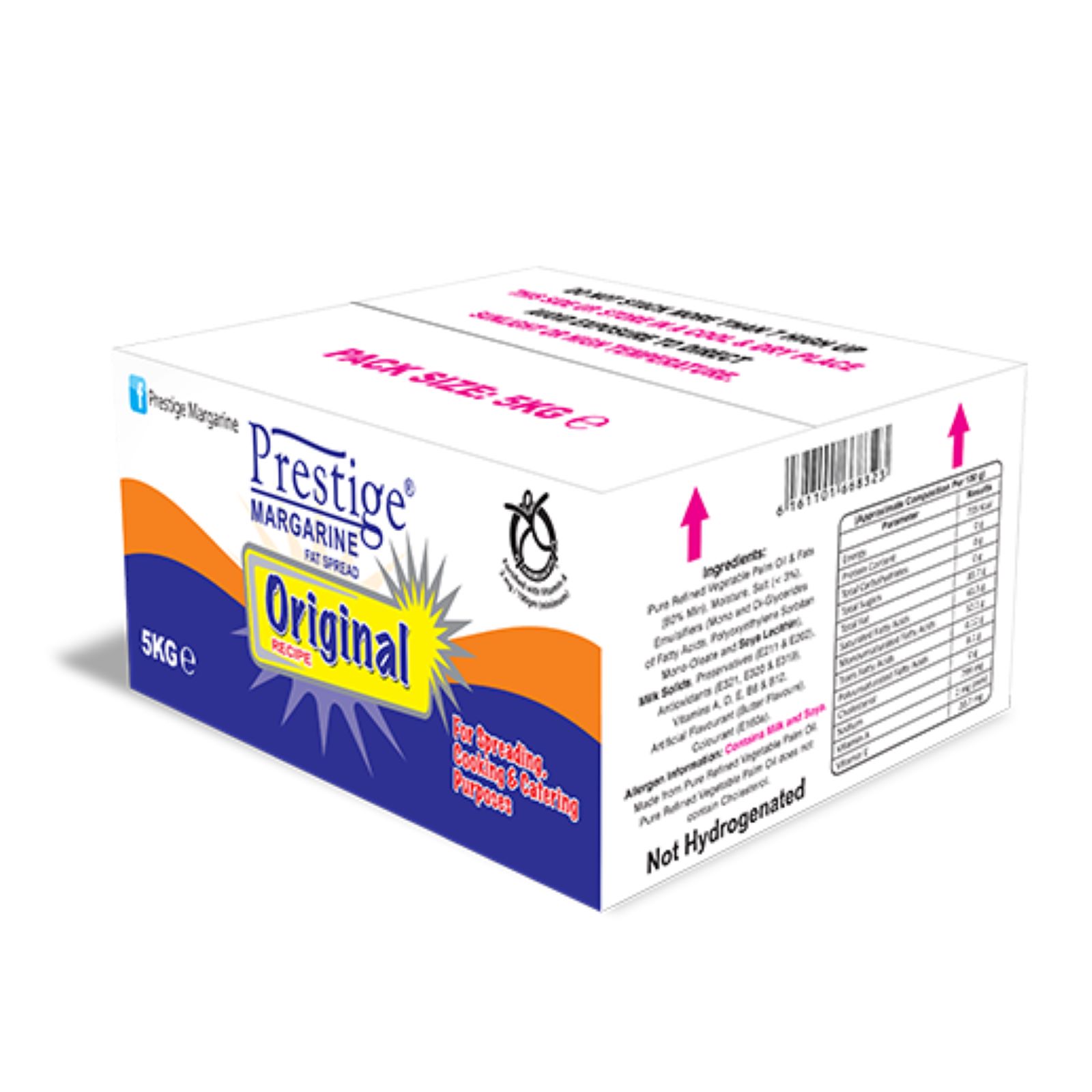 Prestige Margarine Original Carton