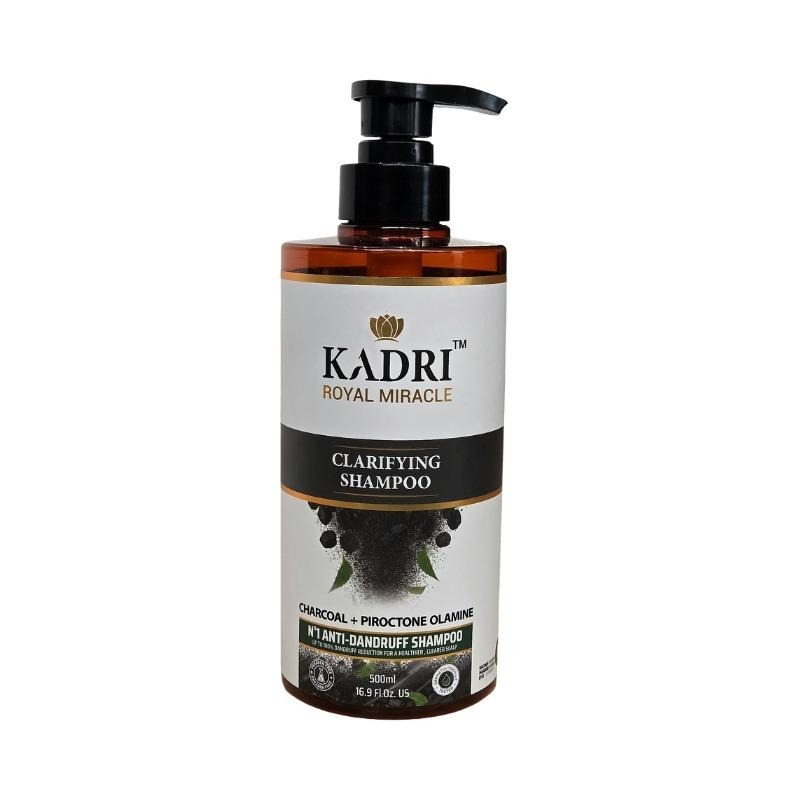 Kadri Clarifying Shampoo with Charcoal + Piroctone Olamine. No.1 ANTI-DANDRUFF SHAMPOO