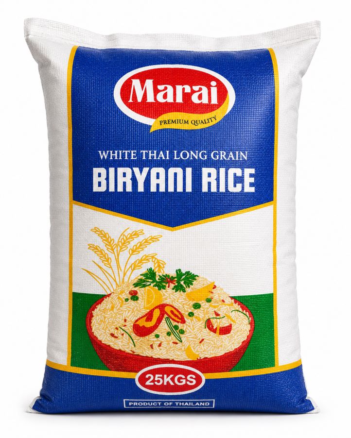 Marai White Thai Long Grain Biryani Rice