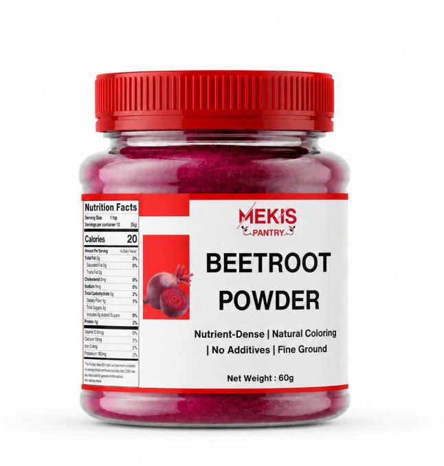 Mekis Naturals Fine Ground Beetroot Powder