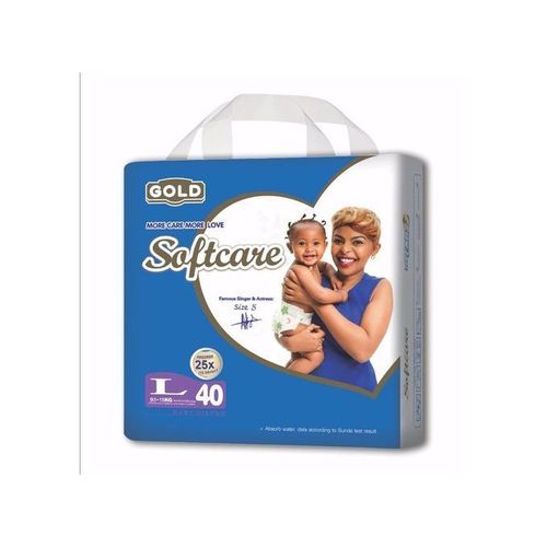 Large Softcare Gold High Count Diapers