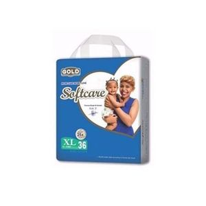 Extra Large Softcare Gold High Count Diapers