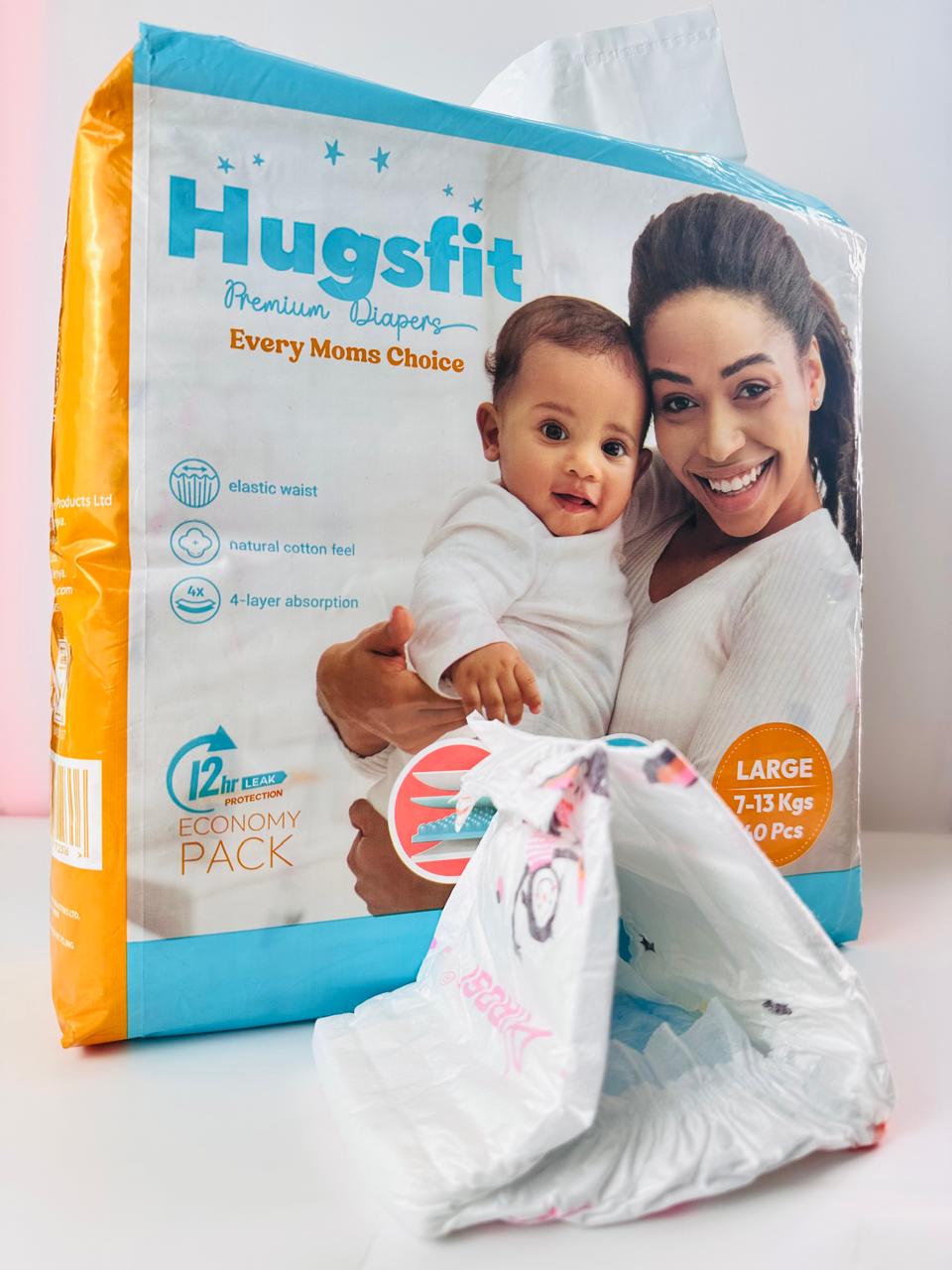 Large (9-15 Kgs) Premium Baby Diapers