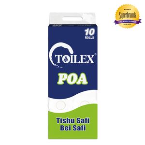 Toilex Poa Unwrapped Toilet Tissue Roll