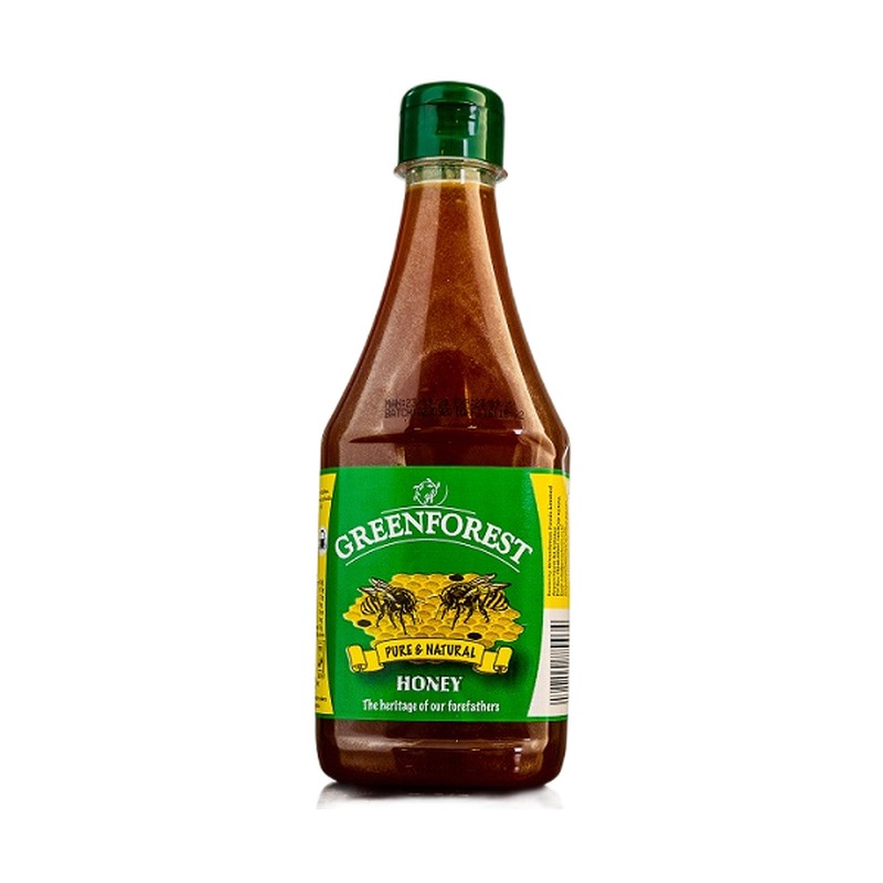 Green Forest Squeeze Bottle Pure Honey