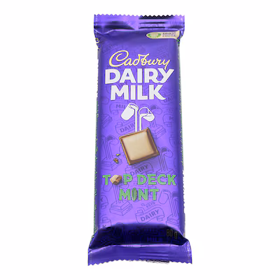 Cadbury Top Deck Mint Chocolate Bar