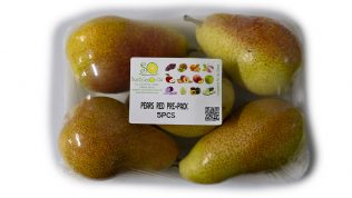 South Lemon  Pre-packed Red Pears