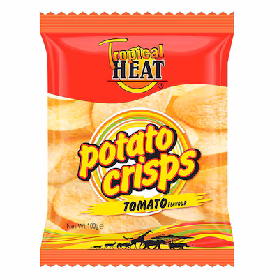 Tropical Heat Tomato Potato Crisps