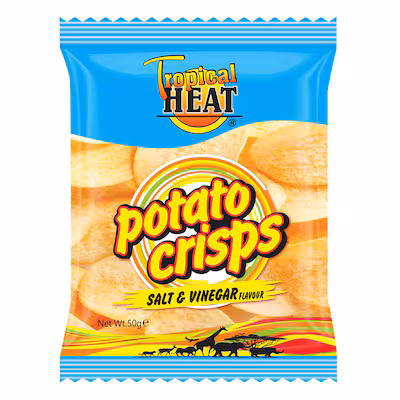 Tropical Heat Salt & Vinegar Potato Crisps
