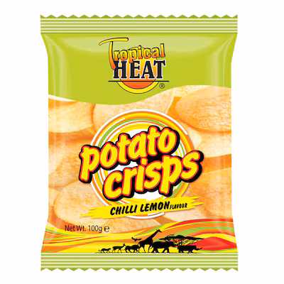 Tropical Heat Chilli Lemon Potato Crisps