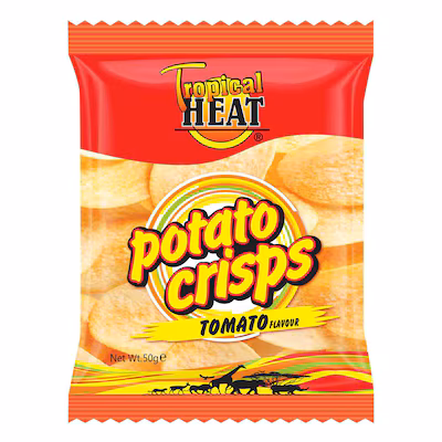 Tropical Heat Tomato Potato Crisps