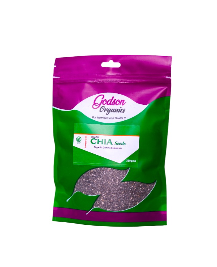 Godson Organics Black Chia Seeds