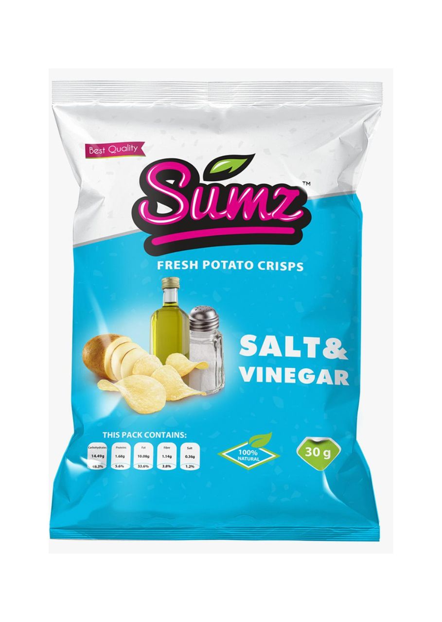 Sumz Salt & Vinegar Potato Crisps