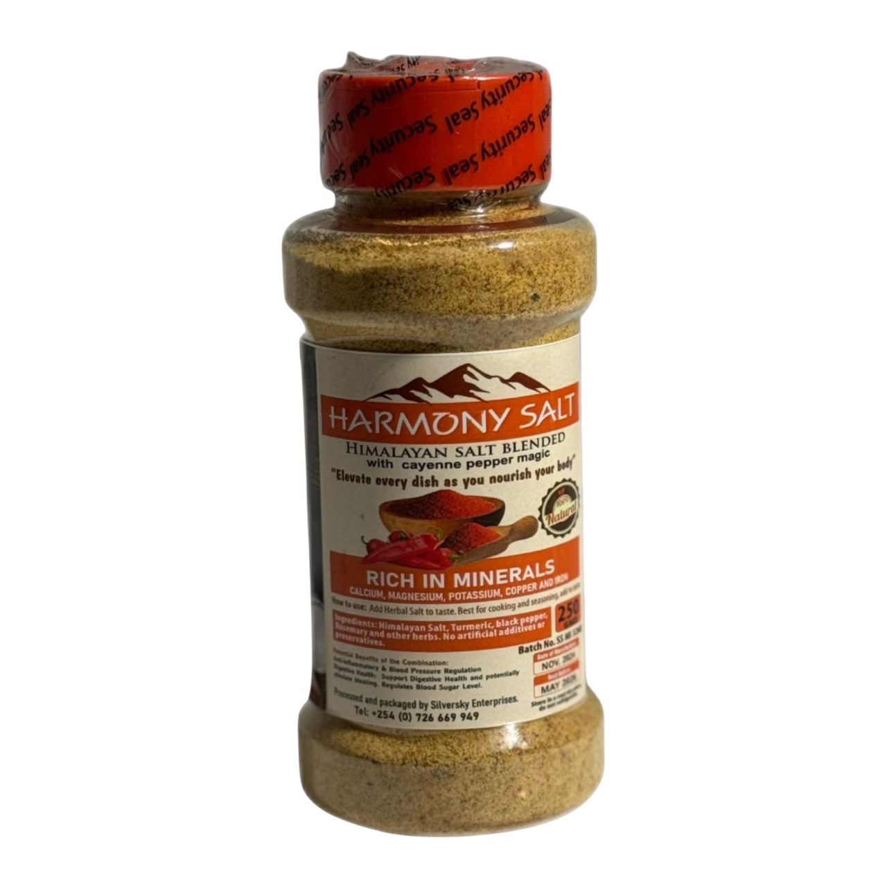 Harmony Cayenne Pepper - Mild Chilli Himalayan Salt