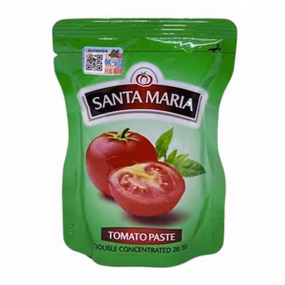 Santa Maria Red Double Concentrated Tomato Paste