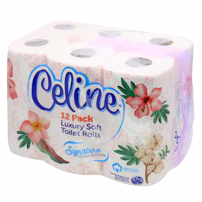 Celine Signature Collection - Coloured Pink Toilet Tissue Roll