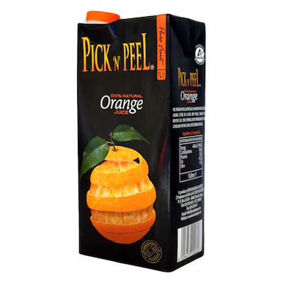 PICK 'N' PEEL Orange Fruit Juice