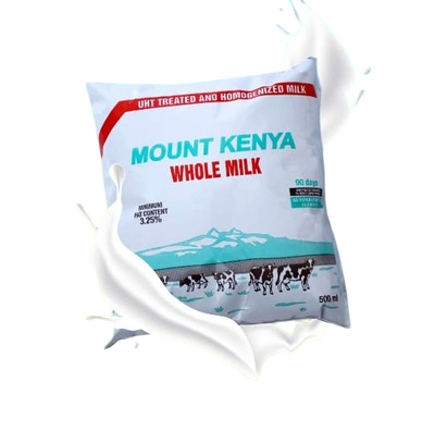 Mount Kenya ESL Pouch Whole Milk