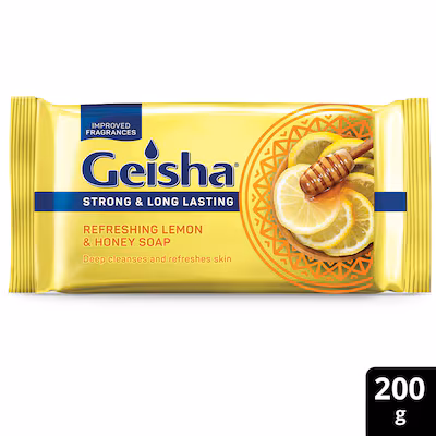 Geisha Lemon & Honey Bathing Bar Soap