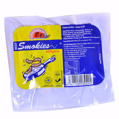 Farmer's Choice Beef Smokies