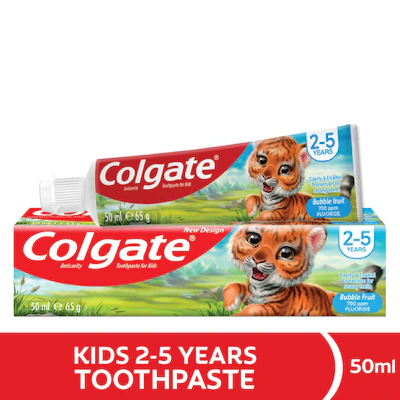 Colgate Kids 2-5years Bubble Fruit Toothpaste
