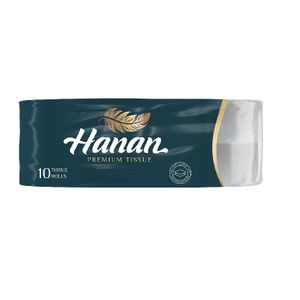 Hanan Premium White Toilet Tissue Roll