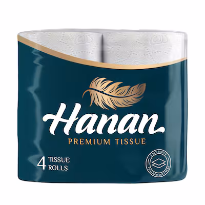 Hanan White  Toilet Tissue Roll