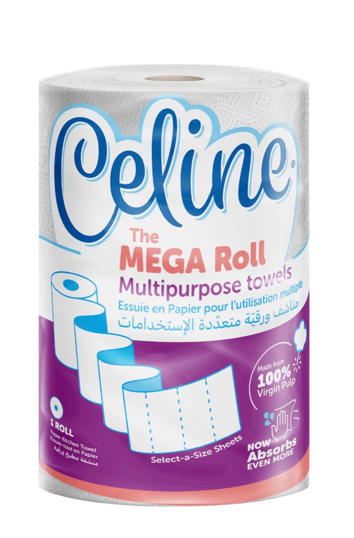 Celine Mega - White Kitchen Towel